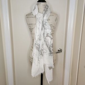 Lightweight cotton summer scarf